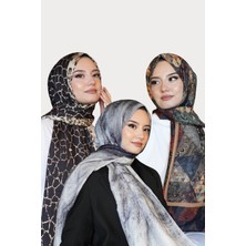 Afvente Paisley,Geometrik,Mermer Desen Soft Pamuk Şal 3 Al 2 Öde