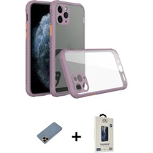 DS LLC Ieg™ iPhone 11 Pro Max Kılıf Nova Asil Özel Seri - Siyah Bilvis Hayalet Cam Ekran Koruyucu + Go