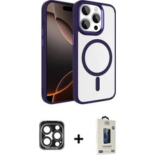 DS LLC Ieg™ iPhone 15 Pro Max Kılıf Kıvılcım Prime - Siyah Bilvis Hayalet Cam Ekran Koruyucu + Laciv