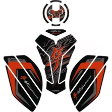 Moto Express Suzuki Gsx-R 1300 Hayabusa Gen3 2021-2026 Uyumlu Tankpad Yan Ped Seti