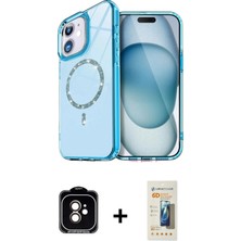 DS LLC Ieg™ iPhone 11 Kılıf Kıvılcım Form Prime - Siyah 6d Mat Seramik Hayalet Nano Ekran Koruyucu +