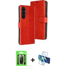 DS LLC Ieg™ Galaxy A26 Kılıf Siluet Işık Serisi - Siyah 3D Antistatik Seramik Nano Ekran Koruyucu + S