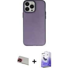 DS LLC Ieg™ iPhone 13 Pro Max Kılıf Ahenk Çizgi Prime - Siyah Bilvis 5in1 5d Magic Hayalet Cam Ekran K