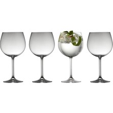 Lyngby Glas Juvel Cin ve Tonik Bardağı Seti (4 Adet) 57 cl