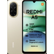 Xiaomi Redmi A5 4gb Ram 128GB Akıllı Cep Telefonu (Türkiye Garantili)