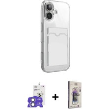 DS LLC Ieg™ iPhone 17 Kılıf Doruk Klasik Koleksiyonu - Siyah Bilvis 3D Cam Ekran Koruyucu + Açık Yeş