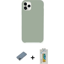 DS LLC Ieg™ iPhone 11 Pro Max Kılıf Zirve Modern Özel Seri - Siyah Polymer Nano Ekran Koruyucu + Sierr