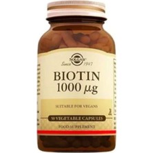 Solgar Biotin 1000 Mcg 50 Kapsül
