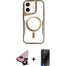 DS LLC Ieg™ iPhone 11 Kılıf Yadigar Klasik Özel Seri - Siyah 3D Antistatik Hayalet Cam Ekran Koruyucu