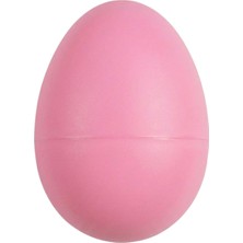 Temel Plastik Yumurta Marakas Ritim Aleti Pembe