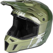 Klim F3 Tilt Carbon Pro Cross Motosiklet Kaskı Yeşil