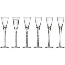 Lyngby Glas Paris Aquavit Şeffaf Kadeh (6 Adet) 2.5 cl