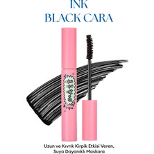 Peripera Ink Black Cara Choigosim (01 Long Lash Curling) Suya Dayanıklı Hacim Verici Maskara Büyük Boy