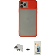 DS LLC Ieg™ iPhone 11 Pro Max Kılıf Vadi Çizgi - Siyah 6d Mat Seramik Hayalet Nano Ekran Koruyucu + Ye