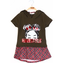 Toontoy Kız Çocuk Haırstyle Pul Palet Elbise