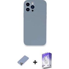 DS LLC Ieg™ iPhone 13 Pro Max Kılıf Zirve Modern Özel Seri - Siyah Bilvis 5in1 3D Magic Cam Ekran Koru
