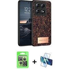 DS LLC Ieg™ Mi 14T Pro Kılıf Vadi Klasik Serisi - Siyah 3D Antistatik Cam Ekran Koruyucu + Gümüş Raz