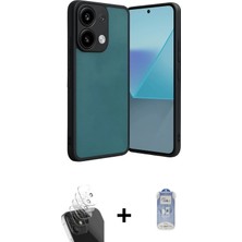 DS LLC Ieg™ Redmi Note 13 Pro 4g Kılıf Kıvılcım Işık Serisi - Siyah Joko Magic 5d Cam + Şeffaf Ka