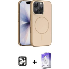 DS LLC Ieg™ iPhone 16 Pro Max Kılıf Atlas Asil Prime - Siyah Bilvis 5in1 3D Magic Cam Ekran Koruyucu +