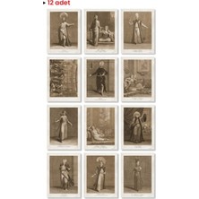 Fol Kitap Sanat Kartpostal Seti (12'li)