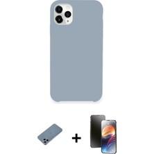 DS LLC Ieg™ iPhone 11 Pro Kılıf Zirve Modern Özel Seri - Siyah 3D Antistatik Mat Seramik Nano Ekran Ko