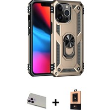 DS LLC Ieg™ iPhone 13 Pro Max Kılıf Ahenk Klasik Koleksiyonu - Şeffaf Maxco Cam Ekran Koruyucu + Mor R