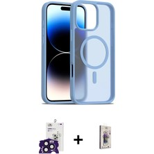 DS LLC Ieg™ iPhone 16 Pro Max Kılıf Siluet Minimal Prime - Siyah Bilvis 3D Cam Ekran Koruyucu + Siyah B