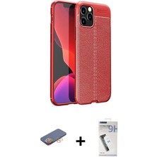 DS LLC Ieg™ iPhone 12 Pro Max Kılıf Doruk Klasik Özel Seri - Şeffaf Uv Polymer Nano Ekran Koruyucu +