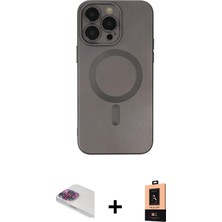 DS LLC Ieg™ iPhone 13 Pro Max Kılıf Akış Minimal Özel Seri - Şeffaf Maxco Cam Ekran Koruyucu + Gök