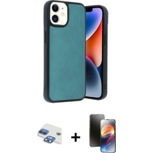DS LLC Ieg™ iPhone 11 Kılıf Kıvılcım Işık Serisi - Siyah 3D Antistatik Mat Seramik Nano Ekran Koru