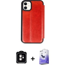 DS LLC Ieg™ iPhone 11 Kılıf Zirve Yansıma Serisi - Siyah Bilvis 5in1 5d Magic Hayalet Cam Ekran Koruyu