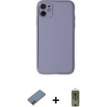 DS LLC Ieg™ iPhone 12 Kılıf Yadigar Klasik - Siyah Joko Magic 5d Hayalet Cam + Pembe Shine Kamera Lens