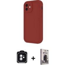DS LLC Ieg™ iPhone 11 Kılıf Yankı Yansıma Özel Seri - Siyah Bilvis Hayalet Cam Ekran Koruyucu + Yeş