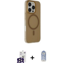 DS LLC Ieg™ iPhone 16 Pro Max Kılıf Çekirdek Modern Prime - Siyah Joko Magic 5d Cam + Titanyum Gri Bil