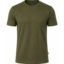 Plus Scorpion Erkek Basic Tişört %100 Pamuk Likralı Slim Fit Bisiklet Yaka Esnek Kumaş