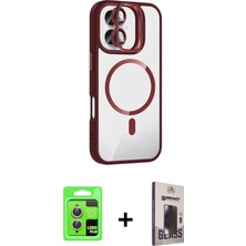 DS LLC Ieg™ iPhone 17 Kılıf Yadigar Asil Koleksiyonu - Siyah Bilvis Hayalet Cam Ekran Koruyucu + Gümü