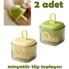 Tiesa Home 2 Adet Minyatür Taşınabilir Yıkanabilir Toz Tüy Toplayıcı Rulo
