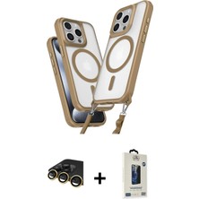 DS LLC Ieg™ iPhone 14 Pro Max Kılıf Atlas Doku Koleksiyonu - Siyah Bilvis Hayalet Cam Ekran Koruyucu +