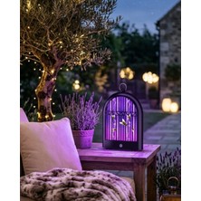 MiraLive Şarjlı Uv Böcek Öldürücü Lamba Balkon ve Bahçe Için Uygun