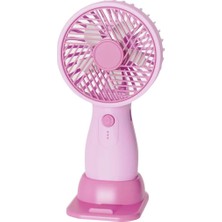 Mi7a El Tipi Mini Fan Şarjlı Vantilatör (3 Kademeli Hız Ayarı)