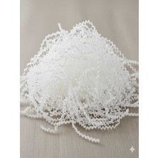 Esila Kağıtçılık Beyaz Kırpık Dolgu Kağıdı 25 gr – Zigzag Kutu Içi Süsleme Kağıdı – Hediye Kutusu Dolgu Kağıdı