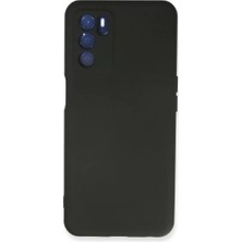 Feedback Newface Oppo A16 Kılıf Nano Içi Kadife Silikon - Siyah