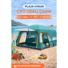 Munico 2 Odalı, Su Geçirmez, Rüzgara Dayanıklı, Kolay Taşınabilir ve Uzun Ömürlü Yapı Konser Festival