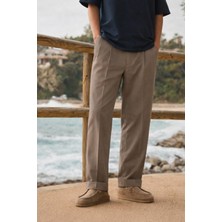 Damga Erkek Trend Basic Bol Paça A.kahve Kumaş Pantolon