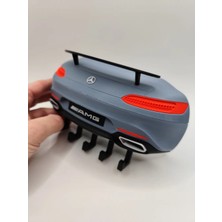 Genç 3D Mercedes-Amg Gt Tasarımlı Duvar Anahtarlığı Spor Araba Temalı Anahtar Askısı Otomobil