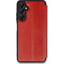 Beei  Galaxy A36 Kılıf Flip Cover - Kırmızı
