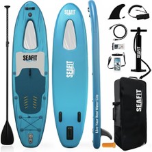 Seafit Marine-View Pro: Şeffaf Pencereli All-Round Şişme Sup Board Seti – 320CM