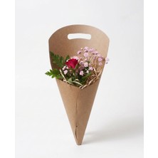 Esila Kağıtçılık Laminasyonlu Kraft Çiçek Buket Kılıfı – Suya Dayanıklı Buket Taşıma ve Sunum Ürünü – 100 Adet