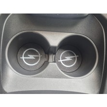 YSN Sounds Opel Araç Bardaklık Altlığı , Opel Şişe ve Bardak Altlığı, Opel Logolu Oto Bardaklık Altlığı