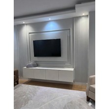 Mr Clk Bitiş Çıtalı Tam Takım Mdf Duvar Paneli Seti 7 Parça